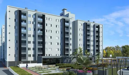 Apartamento para Venda em Içara, Presidente Vargas, 2 dormitórios, 1 suíte, 2 banheiros, 1 vaga