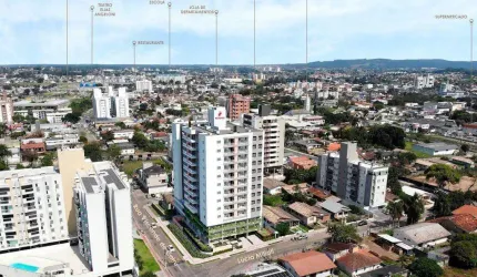 Apartamento Res. Brianza, bairro Santa Barbara em Criciuma.