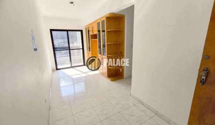 Apartamento com 2 dormitórios à venda, 64 m² por R$ 300.000,00 - Vila Guilhermina - Praia Grande/SP