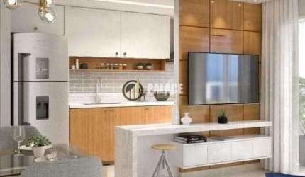 Apartamento com 2 dormitórios à venda, 71 m² por R$ 499.000,00 - Vila Guilhermina - Praia Grande/SP