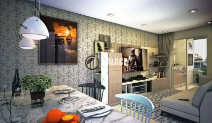 Apartamento com 2 quartos, Balneário Maracanã, Praia Grande - R$ 405 mil, Cod: 3315