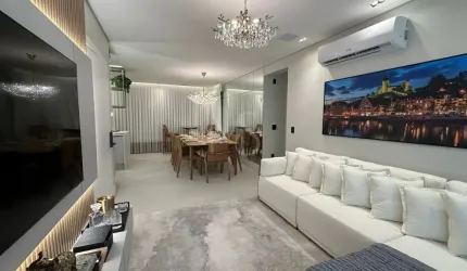Apartamento Mobiliado e Decorado com 3 suítes no coração do Bairro América