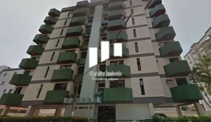 Apartamento de 2 dormitórios com sacada na Guilhermina em Praia Grande SP.