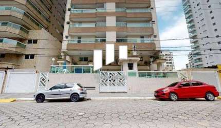 Apartamento beira mar, com 3 dormitórios e 2 vagas de garagem em Praia Grande S. Paulo.