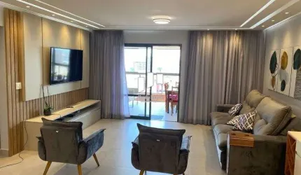 Apartamento 3 suítes na Guilhermina em Praia Grande.