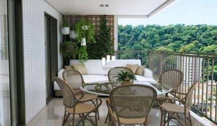 Apartamento com 3 suítes e 2 vagas de garagem no Canto do Forte em Praia Grande SP.