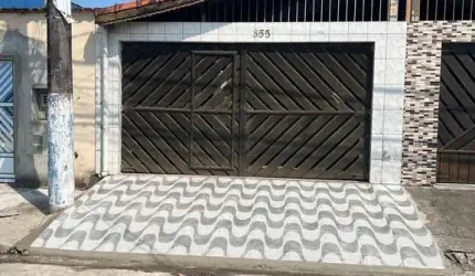 Casa com 2 quartos à venda na Avenida Wilson de Oliveira, 855, Jardim Melvi, Praia Grande, 88 m2 por R$ 350.000