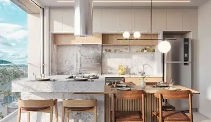 Apartamento em Caiobá com 2 suítes