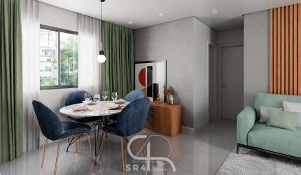 Apartamento com 2 quartos em São José dos Pinhais