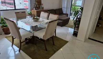 APTO 2 SUITES + 1 QUARTO COM CHURRASQUEIRA EM BC