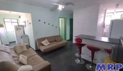 Apartamento na Praia do Sapê em Ubatuba, com 2 dormitórios, localizado a 600 metros da Praia.