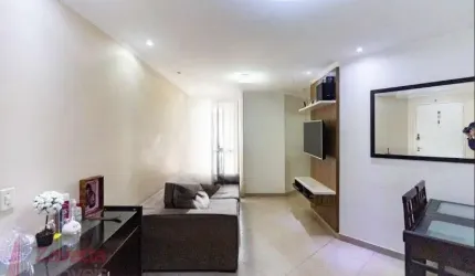 Apartamento à venda em São João Clímaco, São Paulo-SP: 3 quartos, 1 suíte, 3 salas, 1 banheiro, 1 vaga, 62m²