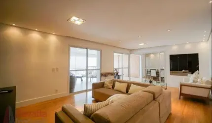 Apartamento de Luxo na Vila Regente Feijó, São Paulo-SP: 3 quartos, 3 suítes, 3 salas, 5 banheiros, 4 vagas, 202m². Venha conferir!