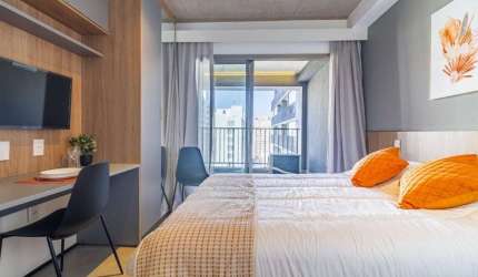 Apartamento com 1 quarto à venda na Rua Melo Alves, 262, Cerqueira César, São Paulo, 28 m2 por R$ 711.550