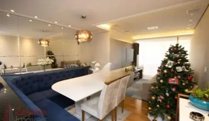 Venda de Apartamento de 3 Quartos na Vila Gustavo, São Paulo-SP: 69m², 1 Suíte, 2 Salas, 2 Banheiros e 2 Vagas de Garagem!