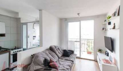 Excelente oportunidade: Apartamento à venda em São Paulo-SP, 2 quartos, 2 salas, 1 banheiro, 1 vaga, 50m² no Jardim Brasil!