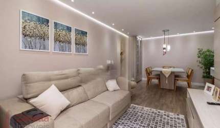 Apartamento à venda em São Paulo-SP, Vila Dom Pedro II: 3 quartos, 1 suíte, 2 salas, 2 banheiros, 3 vagas, 87m². Venha conferir!