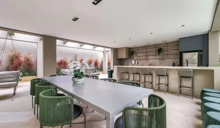 Apartamento com 1 quarto à venda na Avenida Jamaris, 407, Moema, São Paulo, 42 m2 por R$ 850.000