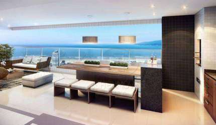 Cobertura com 3 dormitórios à venda, 343 m² por R$ 4.442.000,00 - Gonzaga - Santos/SP