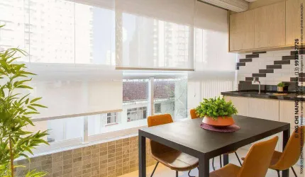 Apartamento à venda no Boqueirão em Santos