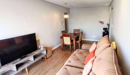 Apartamento com 2 dormitórios à venda, 80 m² por R$ 520.000,00 - Marapé - Santos/SP