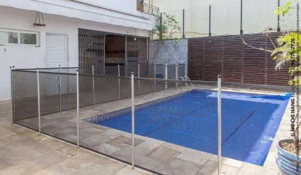 Casa com 5 dormitórios,3 Suites,, 6Wcs 4 Vagas, Piscina, edicula  314 m² - venda por R$ 3.200.000 ou aluguel por R$ 18.000/mês - Boqueirão - Santos/SP