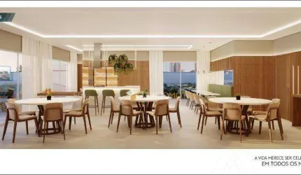 Apartamento à venda, 84 m² por R$ 722.493,02 - Barreiros - São José/SC