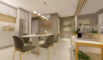 Apartamento com 2 dormitórios à venda, 89 m² por R$ 737.180,00 - Barreiros - São José/SC
