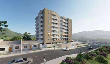 Apartamento com 2 dormitórios à venda, 63 m² por R$ 405.440,00 - Areias - São José/SC