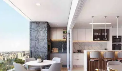 Apartamento com 3 dormitórios à venda, 107 m² por R$ 1.244.854,72 - Campinas - São José/SC