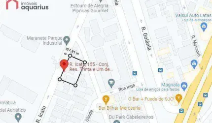 Terreno à venda, 950 m² por R$ 2.550.000,00 - Parque Industrial - São José dos Campos/SP