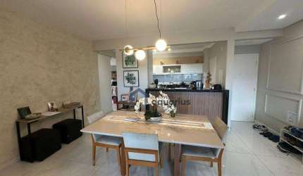 Apartamento no Edificio Cabo Frio  com 3 dormitórios à venda, 105 m² por R$ 862.000 - Jardim Aquarius - São José dos Campos/SP