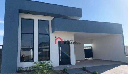 Casa com 3 dormitórios à venda, 150 m² por R$ 878.000,00 - Condomínio Terras do Vale - Caçapava/SP