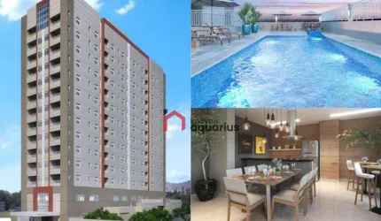 Apartamento com 2 dormitórios à venda, 63 m² por R$ 557.000,00 - Jardim Satélite - São José dos Campos/SP