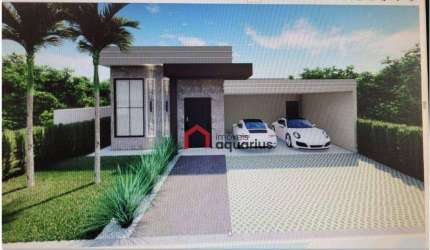 Casa com 3 dormitórios à venda, 140 m² por R$ 850.000,00 - Condomínio Terras do Vale - Caçapava/SP