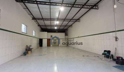 Galpão, 250 m² - venda por R$ 1.350.000,00 ou aluguel por R$ 12.000,00/mês - Jardim Satélite - São José dos Campos/SP