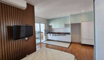Apartamento no Edificio Moriah com 1 dormitório à venda, 40 m² por R$ 630.000,00 - Jardim Aquarius - São José dos Campos/SP