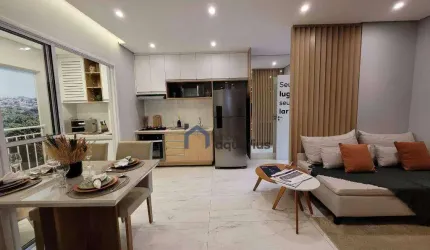 Apartamento com 2 dormitórios à venda, 58 m² por R$ 357.421,28 - Jardim Ismênia - São José dos Campos/SP