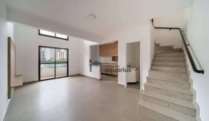 Apartamento Duplex com 1 dormitório para alugar, 78 m² - Jardim Aquarius - São José dos Campos/SP