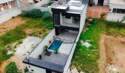Sobrado com 3 dormitórios à venda, 160 m² por R$ 850.000 - Set Ville - São José dos Campos/SP