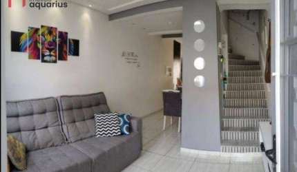 Sobrado com 2 dormitórios à venda, 100 m² por R$ 415.000,00 - Jardim Limoeiro - São José dos Campos/SP
