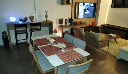 Apartamento belíssimo com 2 suítes à venda, 100 m² por R$ 750.000 - Jardim Aquarius - São José dos Campos/SP