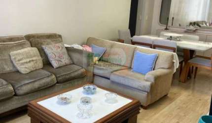 LINDO APARTAMENTO AMPLO FRENTE | 3 DORM | SUÍTE | DESPENSA | WC DE EMPREGADO | 1 VAGA - ELEVADOR E LAZER - 105 MTS - A VENDA - R$ 485.000,00 - PRÓX. SHOPPING ABC - VILA GILDA - SANTO ANDRÉ/SP.