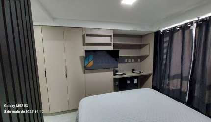 Flat Mobilidado - Cabo Branco, João Pessoa-PB