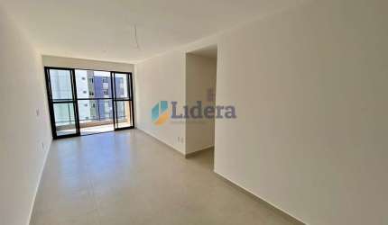 Apto com 2 vagas de garagem - 86.8m² - 3 quartos - 3 suítes - Aeroclube em João Pessoa, PB