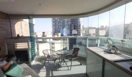 Apartamento para Venda em Santos, Pompéia, 1 dormitório, 1 banheiro, 1 vaga