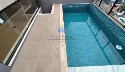 Casa para Venda em Santos, Embaré, 3 dormitórios, 3 suítes, 5 banheiros, 2 vagas