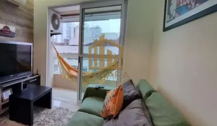 Apartamento para Venda em Santos, Gonzaga, 2 dormitórios, 1 suíte, 3 banheiros, 1 vaga