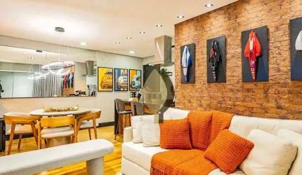 Apartamento com 1 dormitório à venda, 52 m² por R$ 875.000 - Alphaville - Barueri/SP