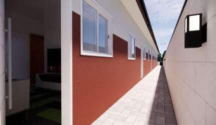 Casa com 2 dormitórios à venda, 44 m² por R$ 275.000 - Vila São Paulo - Mogi das Cruzes/SP